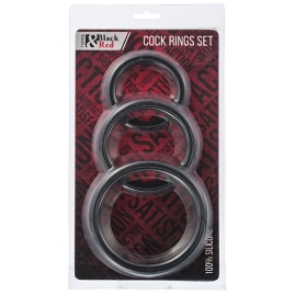 Эрекционные кольца ToyFa Black&amp;Red