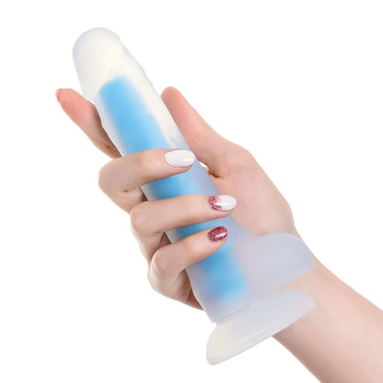 Фаллос Glow Beyond, синий