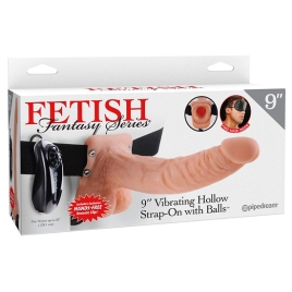 Страпон полый Pipedream 9&quot; Vibrating Hollow