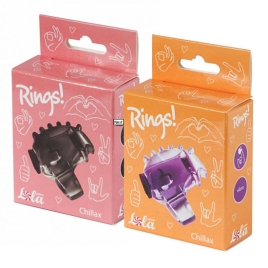 Мини-вибратор Lola toys Rings Chillax