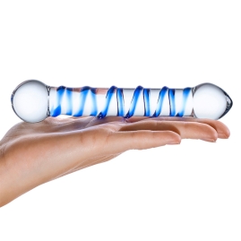 Фаллос из стекла Glas Spiral Dildo