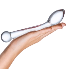 Фаллос из стекла Glas 8" Slimline G-Spot