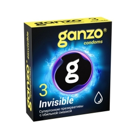 Супертонкие презервативы Ganzo Invisible
