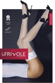 Белые чулки Le Frivole 04820